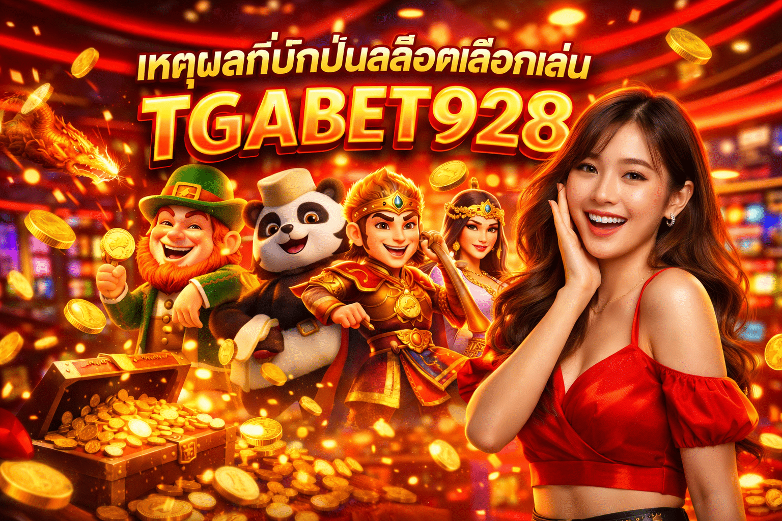 เหตุผลที่นักปั่นสล็อตเลือกเล่น TGABET928